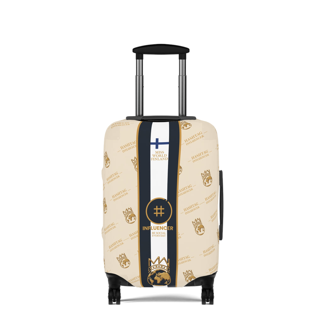 Influencer™ Signature Luggage Cover - Miss World Finland 2026 | 21" × 14"