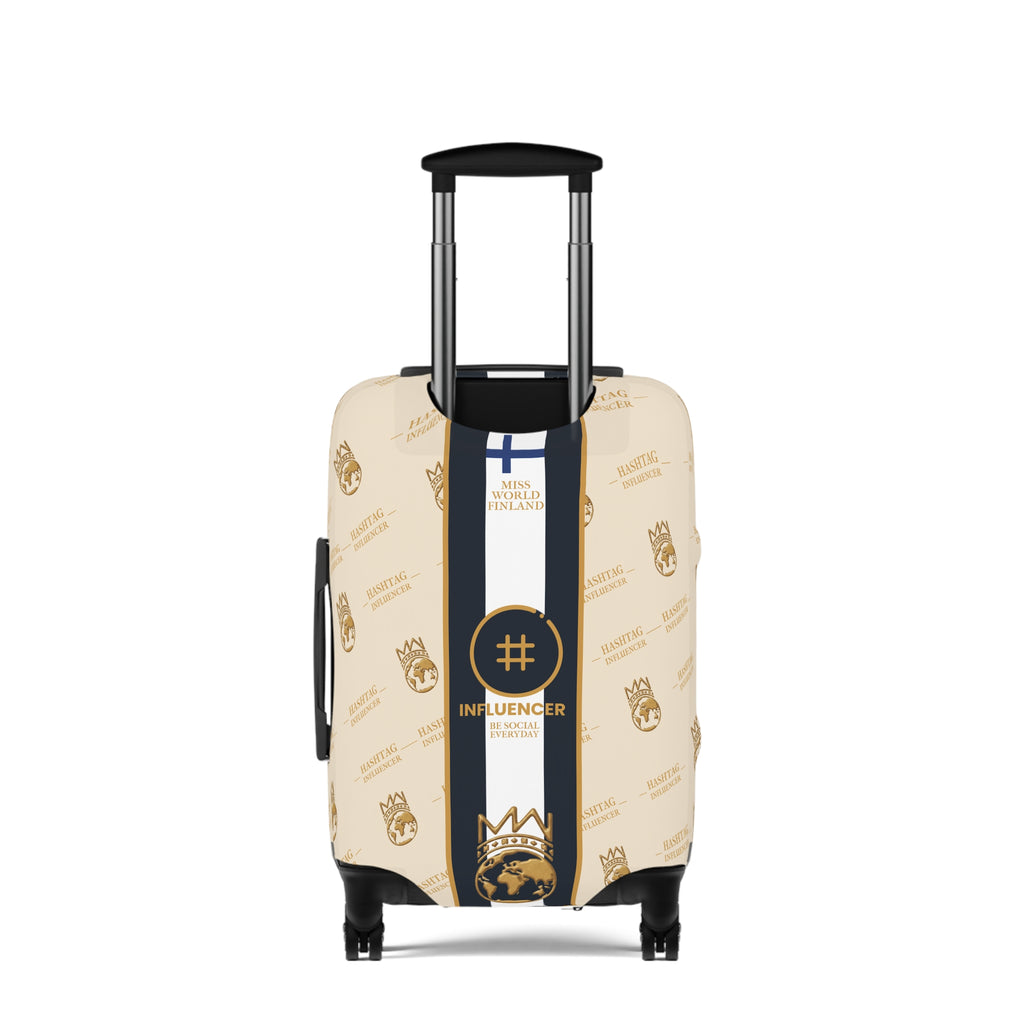 Influencer™ Signature Luggage Cover - Miss World Finland 2026 | 21" × 14"