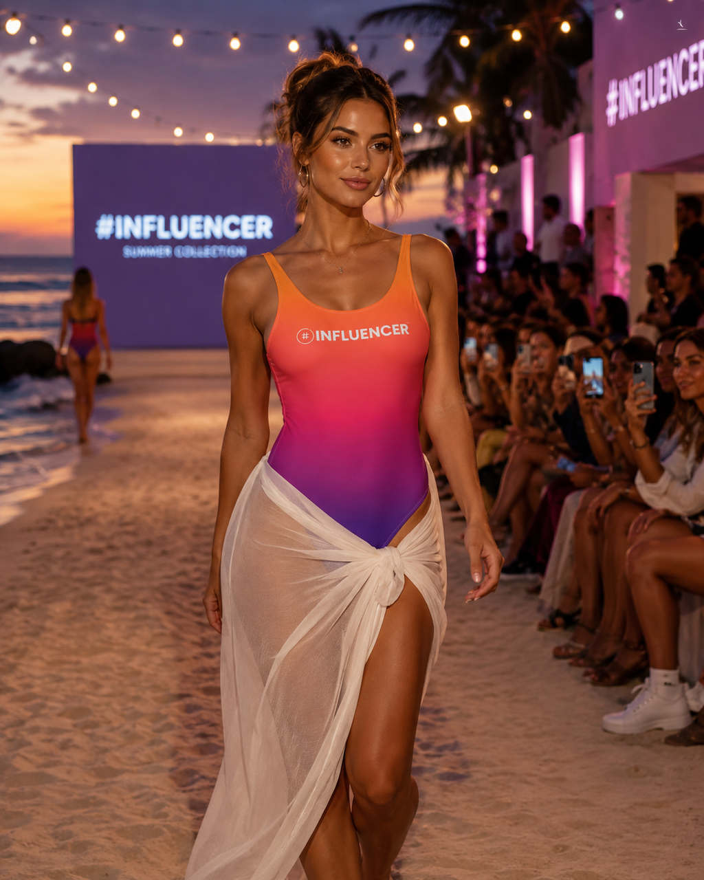 Camila One-Piece Sunset Fade