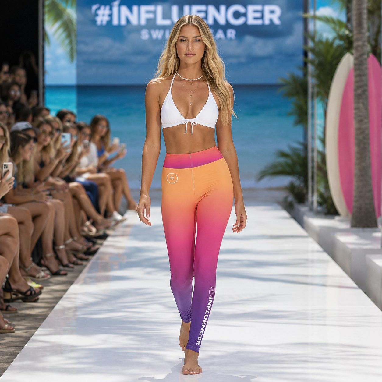 Influencer Sunset Yoga Leggings